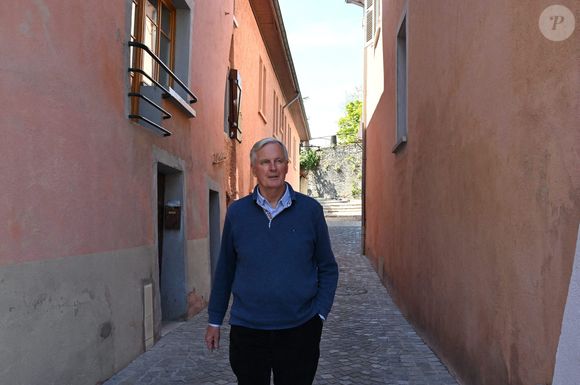 L'ancien négociateur en chef de l'UE pour le Brexit, Michel Barnier, pose pour des photos à Albertville, en Savoie, en France, le 24 avril 2021. Photo par Elodie Gregoire/ABACAPRESS.COM