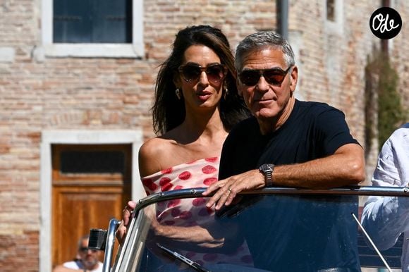 Venise, ITALIE George Clooney et Amal Clooney à Venise en septembre 2026. 

Photo : Backgrid UK/ Bestimage