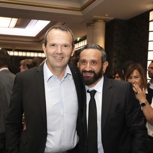 Exclusif - Cyril Hanouna, Général Ghislain Rety au déjeuner du Chinese Business Club, avec C.Hanouna comme invité d’honneur, à Paris, France, le 19 juin 2025. © Jack Tribeca/Bestimage