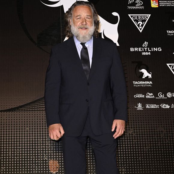 Russell Crowe au Festival Taormina en 2026 
©SGPItalia