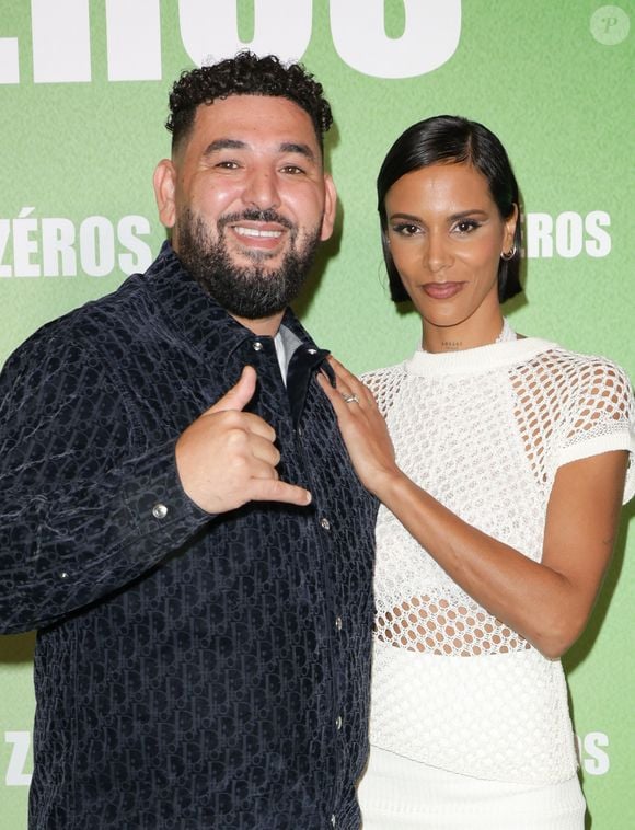 Mohamed Henni et Shy'm - Avant-première du film "4 Zéros" au cinéma Pathé Palace à Paris le 15 octobre 2024. © Coadic Guirec/Bestimage