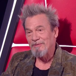 Florent Pagny, lors des auditions à l'aveugle de The Voice sur TF1.