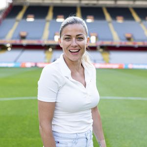 Exclusif - Laure Boulleau - 3ème édition de la rencontre de football caritative "Match des héros" entre le "RC Lens Légendes" et "L'équipe Unicef" au stade Bollaert-Delelis à Lens le 6 juin 2023.
© Pierre Perusseau / Bestimage