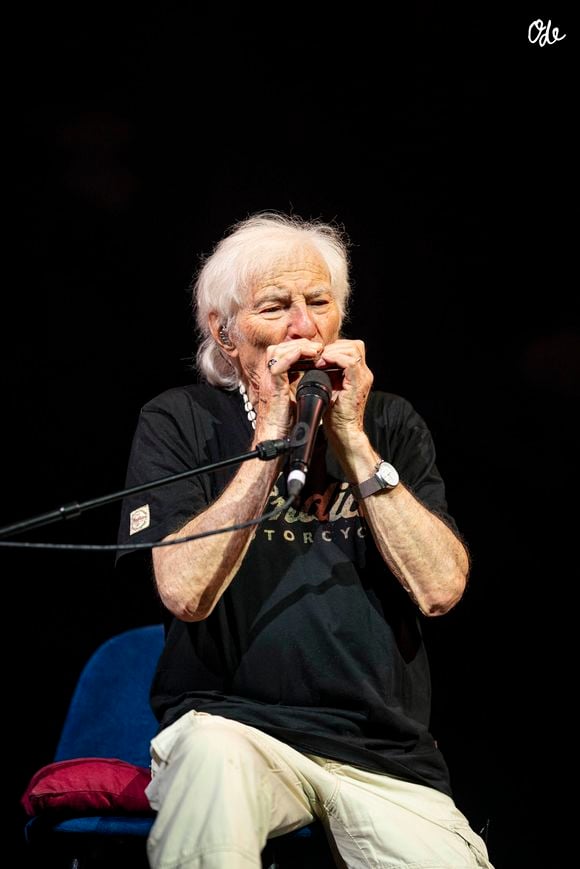 Hugues Aufray en concert au Zenith de Rouen le 27 juin 2026. © Pierre Perusseau/Bestimage
