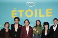 L'équipe de la série "Etoile" à Paris pour la diffusion du show sur Prime Video