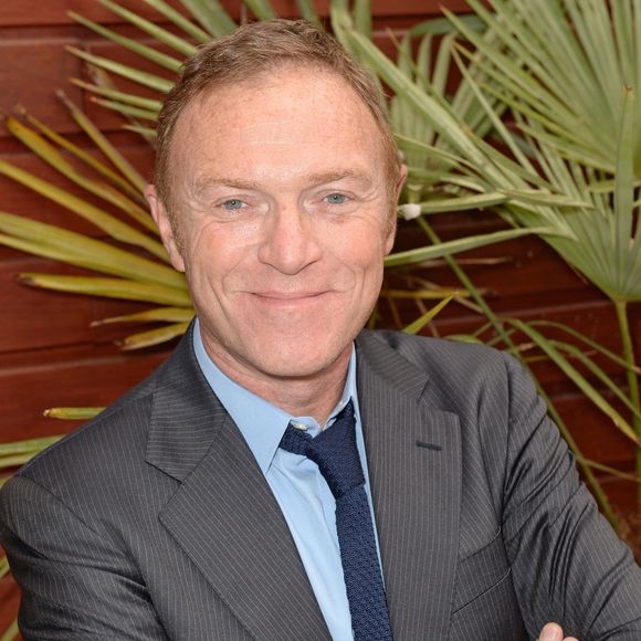 Christophe Hondelatte lors de la conférence de presse annuelle de BFM qui s'est tenue au Pavillon Kleber à Paris, France, le 27 août 2014. Photo par Pascal Baril/Planete Bleue Images/ABACAPRESS.COM