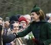 "À la plus incroyable des épouses et des mères. La force dont tu as fait preuve l'année dernière a été remarquable", a-t-il d'abord écrit. 

Catherine (Kate) Middleton, princesse de Galles - La famille royale britannique se rend à la messe de Noël à Sandringham le 25 décembre 2024. - La famille royale britannique se rend à la messe de Noël à Sandringham le 25 décembre 2024.