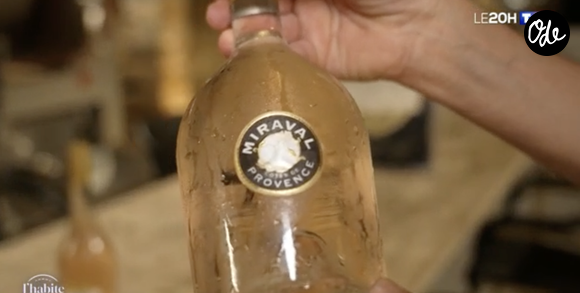 Image du château de Miraval appartenant à Brad Pitt dans le Sud de la France. Image de TF1.