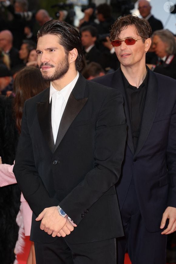 François Civil, Raphaël Quenard - Montée des marches du film « Die my love » lors du 78ème Festival International du Film de Cannes, au Palais des Festivals à Cannes. Le 17 mai 2025
© Jacovides-Moreau / Bestimage