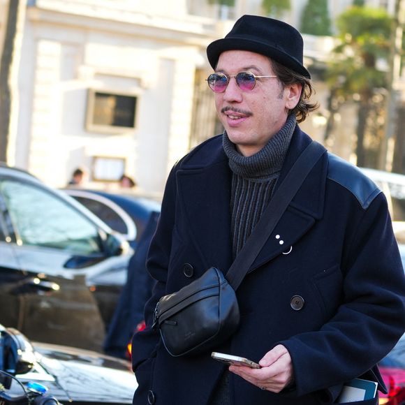 Reda Kateb au défilé de Hermès à Paris durant la Fashion Week à Paris le 10 janvier 2024.

Photo : Lucia Sabatelli / Bestimage