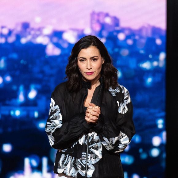 Olivia Ruiz, auteure, compositrice, chanteuse et actrice lors du Téléthon 2023, à Saint Denis, près de Paris, France, le 9 décembre 2023. 
. Photo par Alexis Jumeau/ABACAPRESS.COM