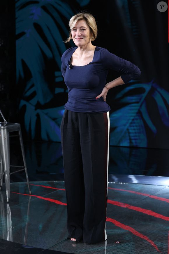 Valeria Bruni-Tedeschi invitée de l'émission Belve, à Rome, le 9 décembre 2024.

Photo : SGP / Bestimage