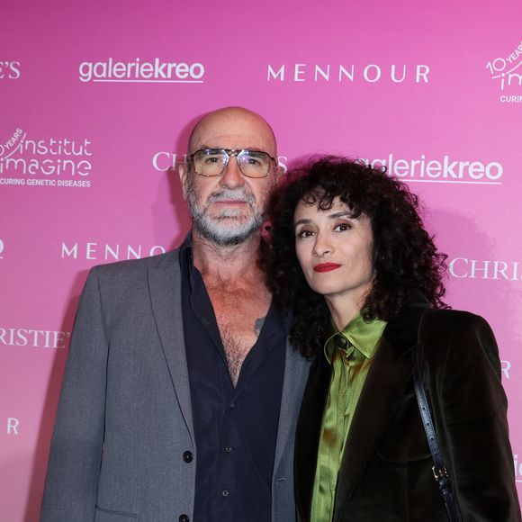 Eric Cantona et sa femme Rachida Brakni lors de la soirée de gala "Heroes for Imagine" qui a permis de récolter dix millions d'euros au profit de la recherche contre les maladies génétiques à Paris le 23 septembre 2024.
© Dominique Jacovides / Bestimage