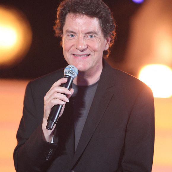 Francis Cabrel lors de l'enregistrement de 'Tenue de soirée' le 17 mai 2008 à Avignon, France. Photo Max Colin/ABACAPRESS.COM