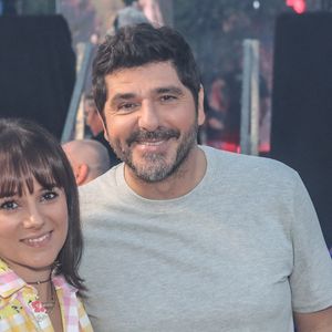 Exclusif - La chanteuse Alizée et Patrick Fiori - Jour 1 - Backstage - Enregistrement de l’émission "Embarquement immédiat" au théâtre de verdure du Casone à Ajaccio, diffusée le 4 novembre sur France 3. Le 10 octobre 2022. 
© Olivier Sanchez / Bestimage