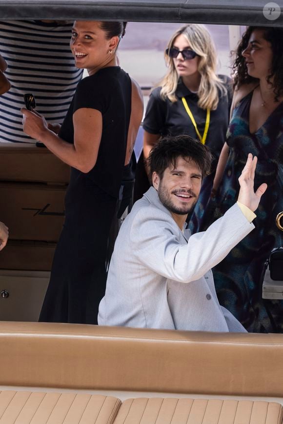 Adèle Exarchopoulos et François Civil - Arrivées au défilé de mode Jacquemus Cruise "La Casa" à la Casa Malaparte à Capri, Italie, le 10 juin 2024. © Borde-Da Silva/Bestimage