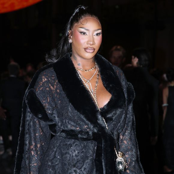 Aya Nakamura - Célébrités au Défilé Chanel, Collections Prêt-à-porter Printemps / Eté 2026, dans le cadre de la Fashion Week de Paris. Au Grand Palais à Paris, France, le 06 Octobre 2025.

© Bertrand Rindoff / Bestimage