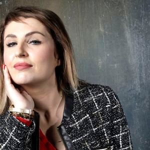 Portrait de Amandine Pellissard (Familles nombreuses, la vie en XXL) en marge de l'émission "Chez Jordan" le 28 janvier 2022  © Cédric Perrin / Bestimage