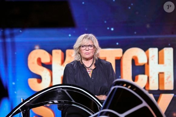 Exclusif - Laurence Boccolini sur le tournage de l'émission "Sketch Story", le 12 septembre 2022.

Photo : Jack Tribeca / Bestimage