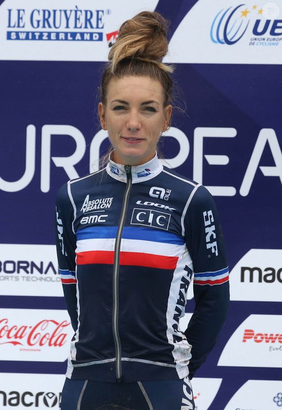 Pauline Ferrand Prevot of France lors de la course de Cross-country féminin aux Championnats d'Europe de VTT cross-country à Munich, Allemagne. © Laurent Lairys / Panoramic / Bestimage