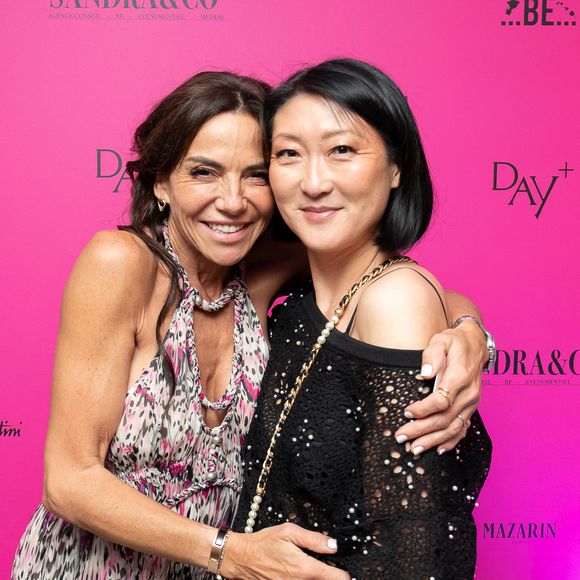 Exclusif - Sandra Sisley Fleur Pellerin lors d'une soirée  à la suite Sandra & Co lors du Festival International des Séries de Cannes, Canneseries Saison 8, à l’hôtel JW Marriott Cannes le 25 avril 2025.
© Aurelio Stella / William Sanches Tavares / Bestimage