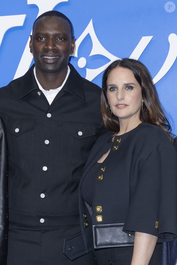 Omar Sy, Hélène Sy au photocall du défilé Homme Louis Vuitton Printemps/Été 2025 dans le cadre de la Fashion Week de Paris, France, le 18 juin 2024. © Olivier Borde/Bestimage