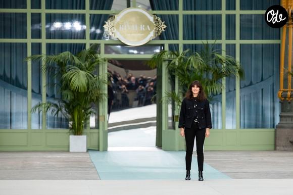 La styliste Virginie Viard lors du défilé "Chanel Cruise Collection 2020" au Grand Palais. Paris, le 3 mai 2019.
© Olivier Borde/Bestimage