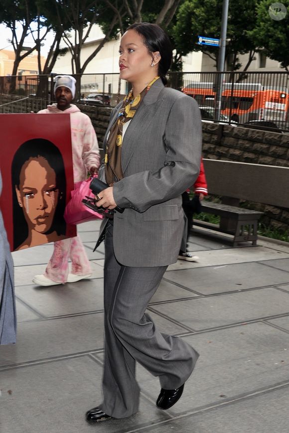Exclusif - Rihanna au tribunal de Los Angeles le 7 février 2025. Backgrid USA / Bestimage