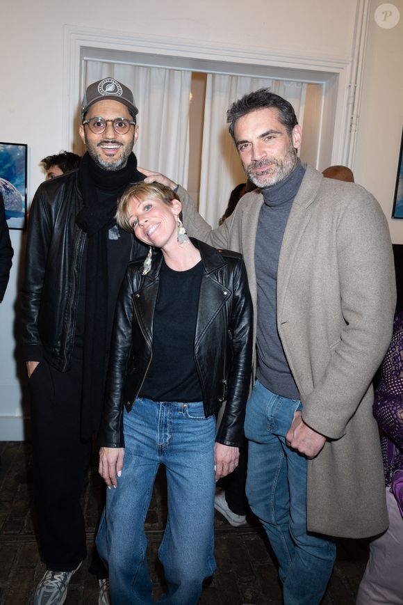 Ainsi que Tony Saint Laurent, Ariane Dornier, l'organisatrice de l'événement, ou encore Gil Alma

Exclusif - Tony Saint Laurent, Ariane Dornier (organisatrice de l’événement), Gil Alma - Pascal Legitimus célèbre ses cinquante ans de carrière et présente une exposition photographique de son travail sur les coquillages au Studio Design Center à Paris le 24 mars 2025.

© Jeremy Melloul / Bestimage