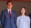 Le jeune homme a également étudié au King's College de Londres. En plus de s'être illustré en tant que DJ, le beau-fils de Caroline de Monaco a également pratiqué le basketball à un haut niveau.
Ben-Sylvester Strautmann et la princesse Alexandra de Hanovre lors de la finale du tournoi de tennis Masters 1000 de Monte-Carlo à Roquebrune-Cap-Martin, France, le 14 avril 2024. © Claudia Albuquerque/Bestimage