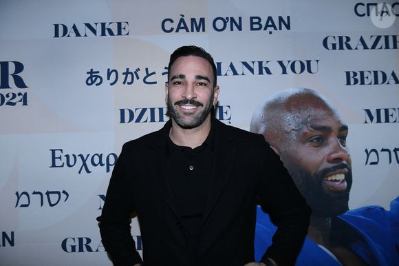 Exclusif - Adil Rami - Soirée de remerciement de Teddy Riner à la Maison du judo à Montrouge, le 29 novembre 2024. © Rachid Bellak / Bestimage