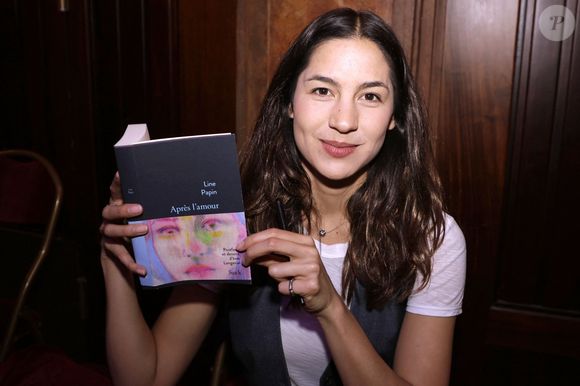 Line Papin - Salon des Femmes de Lettres et remise du Prix Simone Veil 2023 au Cercle National des Armées à Paris le 25 mai 2023. © Cédric Perrin/Bestimage