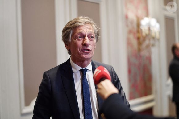 Nicolas de Tavernost, président du Directoire du Groupe M6 - Déjeuner du Chinese Business Club en l'honneur de l'ancien président N.Sarkozy au restaurant de l'hôtel The Westin Paris Vendôme à Paris, France, le 8 novembre 2021. © Rachid Bellak/Bestimage