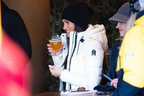 Vancouver, CANADA - Le prince Harry et Meghan Markle font une apparition lors de la célébration de bienvenue à Whistler pendant les Invictus Games Vancouver Whistler 2025. (Backgrid USA / Bestimage).