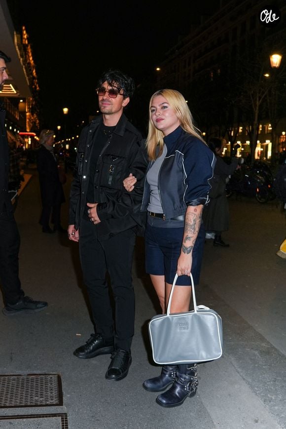 Florian Rossi et Louane à la Miu Miu after party pendant la Fashion Week de Paris le 11 mars 2025 à Paris, France. © Photo by Lucia Sabatelli / Bestimage