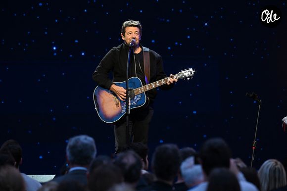 Patrick Bruel est au Grand Palais pour un concert exclusif à l'occasion des 200 ans du Figaro à Paris le 15 janvier 2026.  Du 14 au 16 janvier 2026, Le Figaro célébrera les deux siècles de son histoire à travers une exposition exceptionnelle au Grand Palais. © Lionel Urman/Bestimage