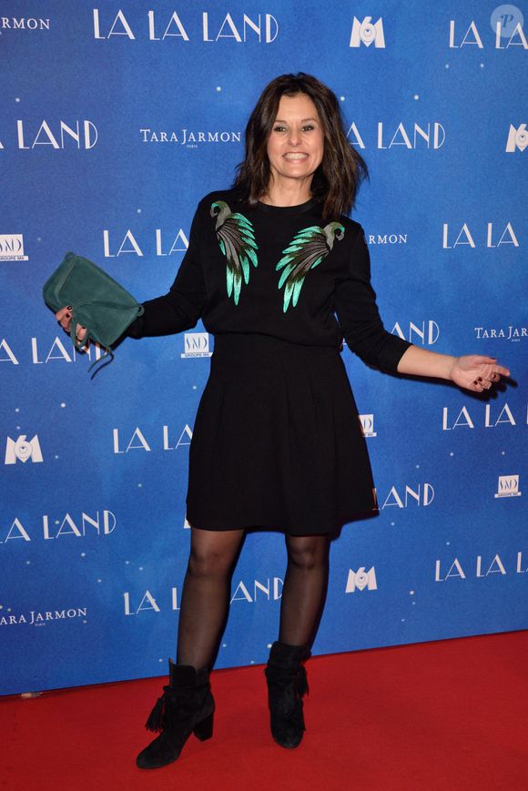 Faustine Bollaert assiste à l'avant-première de La La Land au cinéma UGC Normandie à Paris, France, le 10 janvier 2017. Photo par Alban Wyters/ABACAPRESS.COM