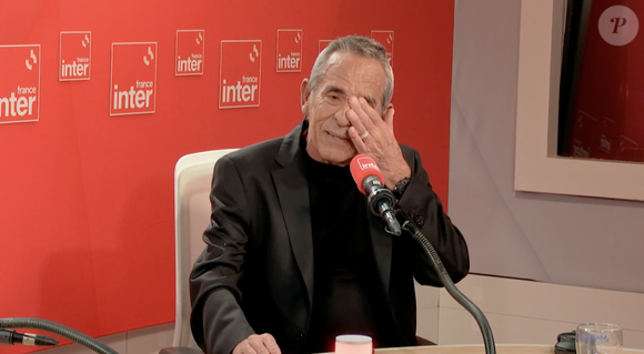 Thierry Ardisson très ému dans la matinale de France Inter. 1er mai 2025