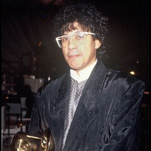 Archives - Laurent Voulzy à la cérémonie des Victoires de la musique en 1986. Récompense pour la chanson originale de l'année : "Belle-île en mer". 
Photographe : Bertrand Rindoff Petroff / Bestimage