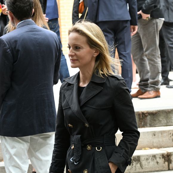 TF1 a décidé de lui faire partager avec une autre figure de la chaîne.

Audrey Crespo-Mara - Sorties des obsèques de Nonce Paolini en l'église Saint-Honoré-d'Eylau, 66 bis, avenue Raymond-Poincaré à Paris, France, le 23 juillet 2024.