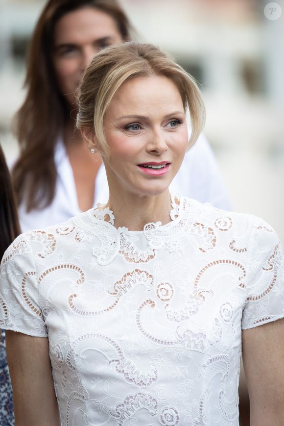 La princesse Charlène de Monaco au 'Pique-nique des Monégasques’, Monaco.6 septembre 2025 © Olivier Huitel/Pool Monaco/Bestimage