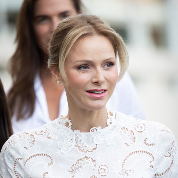 La princesse Charlène de Monaco au 'Pique-nique des Monégasques’, Monaco.6 septembre 2025 © Olivier Huitel/Pool Monaco/Bestimage