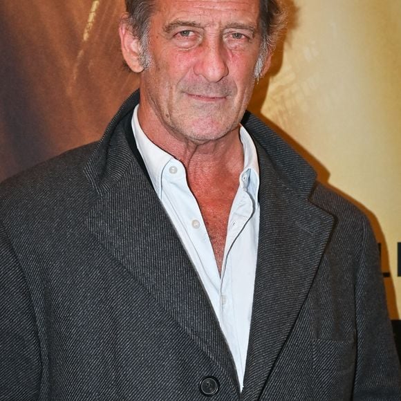 Vincent Lindon, acteur et réalisateur français pour l'avant-première du film Le Choix de Gilles Bourdos à l'UGC Danton à Paris le 12 novembre 2024. Photo par Tomas Stevens/ABACAPRESS.COM