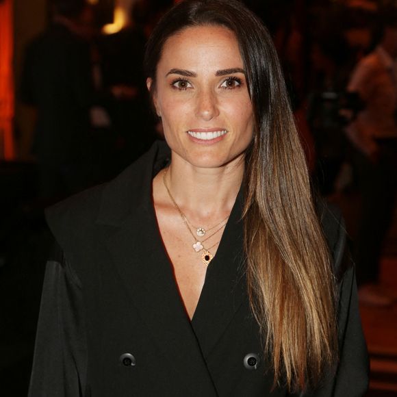 Capucine Anav lors de la soiree d'annonce du partenariat entre Orange et le marathon de Paris 2024, au Cafe de l'Homme a Paris, France, le 23 Septembre 2021. Photo by Jerome Domine/ABACAPRESS.COM