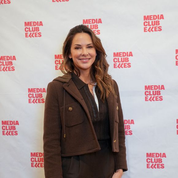 Mélissa Theuriau - Cérémonie des Trophées médiaClub'Elles 2026 dans les salons de l'Hôtel de Lassay le 4 février 2026.

© Anne-Sophie Guebey / Bestimage