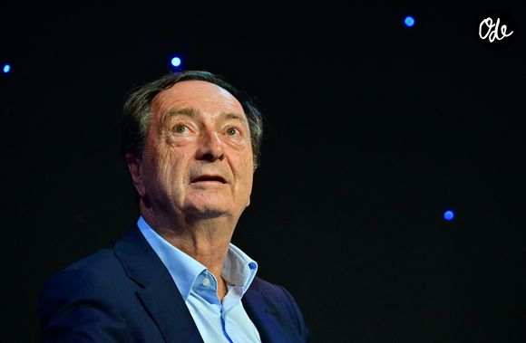 Michel-Édouard Leclerc lors du débat “La nuit de la nouvelle République” à l’initiative de G.Attal au Palais Brongniart à Paris le 27 janvier 2026.

© Christian Liewig / Bestimage
