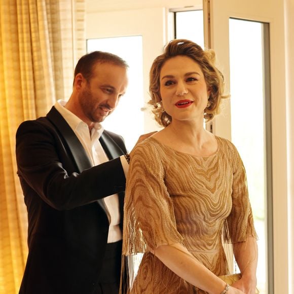 Exclusif - Emilie Dequenne et mari Michel Ferracci, e 12 mars 2023.

Photo : Agence / Bestimage