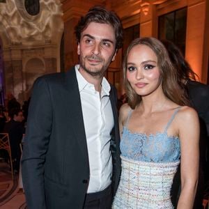 Roman Kolinka (Révélations César 2019 – Comédien dans Maya) et Lily-Rose Depp (Révélations César 2019 – Comédienne dans L’homme Fidèle) - Soirée des révélations des César 2019 au Petit Palais à Paris, France, le 14 janvier 2019. © Olivier Borde/Bestimage