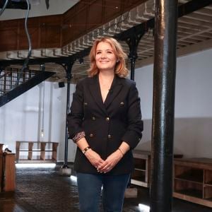 Exclusif - Pascale de La Tour du Pin pendant l'enregistrement d'Animaux Stars, présenté par B.Montiel et diffusé le 6 septembre 2025 sur Animaux TV, à Paris, France le 3 juillet 2025. © Jack Tribeca/Bestimage