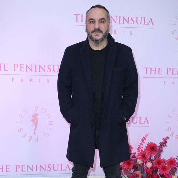 Francois-Xavier Demaison assiste au dîner Peninsula in Pink par Octobre Rose au profit des Bonnes Fees, à Paris, France, le 03 octobre 2024. Photo par Jerome Dominé/ABACAPRESS.COM